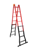 Драбина-телескоп метал. 1,6-4,4м розкладна B-45FS - 1