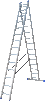 Драбина 2-секц. розкл. 2*14сх. 3,8-6,4м VHR H - 1