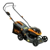 Газонокосарка акум. BLM42, 2*18В, ширина захвату 42см, висота скош. 25-75мм, травозбірник 45л, несамохідна, КАРКАС (без АКБ і ЗП) - 1