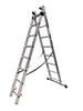 Драбина 3-секц. розкл. 3*8сх. 2,18-4,88м - 2