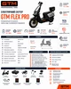 Скутер акумуляторний Flex Pro, 2000Вт, 72V, швидкість 60км/год, запас ходу 110км - 2