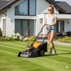 Газонокосарка акум. LM56/480SP-V KIT, 56В, ширина зрізу 48см, самохідна, акум. 4А*год + зарядний пристрій - 6
