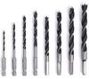 Набір свердел по дереву HEX 1/4", 8 шт TAGRED TA4184 - 3