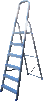 Стремянка 6сх. верх.сх.-1,2м ALW 506 - 1