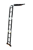 Драбина-трансформер 4*3сх. 0,9-3,55м анодований алюміній - 8