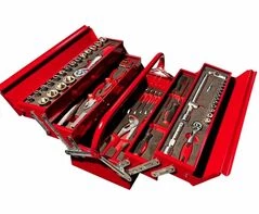 Набори головок та інструменту в кейсі