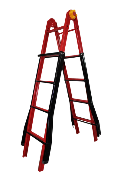 Драбина-телескоп метал. 1,6-4,4м розкладна B-45FS