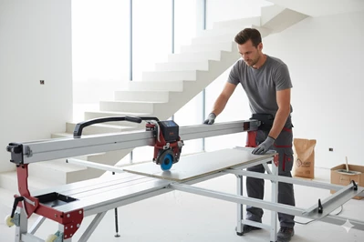 Електроплиткоріз 1800 мм 230В  довжина різу 1800 мм, автоматична подача