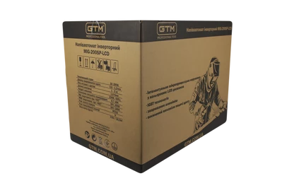 Напівавтомат зварювал. MIG-200SP LCD 200A 220В Double puls