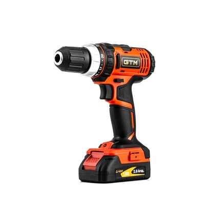 Дриль-шурупокрут акум. DS18/40P, 18В, 40Нм, 2шв +акум.2Аг-2шт, зарядний пристрій