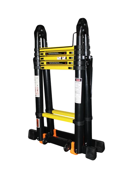 Драбина-трансформер телескопічна 2*4сх 0,9-3,4м анодований алюміній