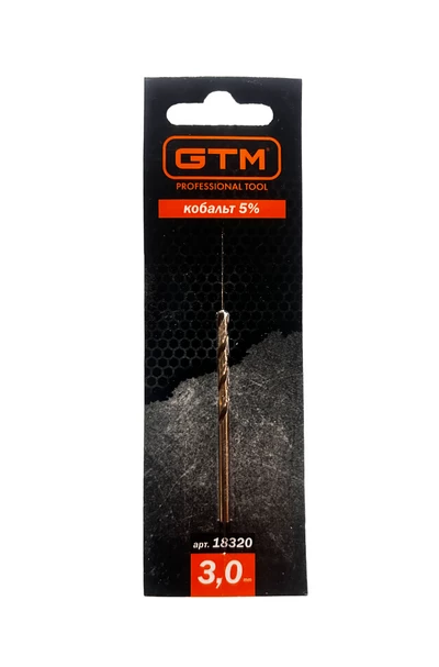 Свердло 3,0мм HSS-CO5