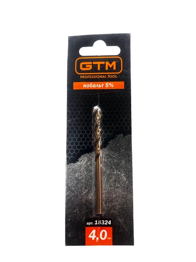 Свердло 4,0мм HSS-CO5