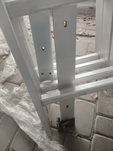 Драбина-трансформер 4*3сх. 0,9-3,3м алюмін. (УЦІНКА)