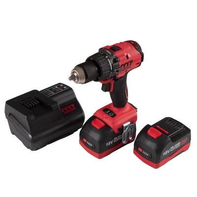 Шурупокрут ак. 18В, 5Аг, DD-101, 2акк, LED, 90 Нм, 0-500/2000об/хв, патрон 1-13мм,  кейс