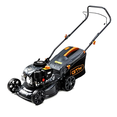 Газонокосарка бенз. LM42, 4к.с., ширина захвату 42см, висота скош. 25-75мм, травозбірник 45л, несамохідна