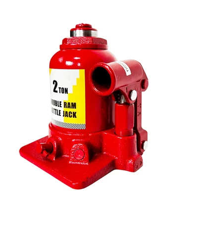 Домкрат гідрав. бутил. 2т (150-370мм) двохштоковий