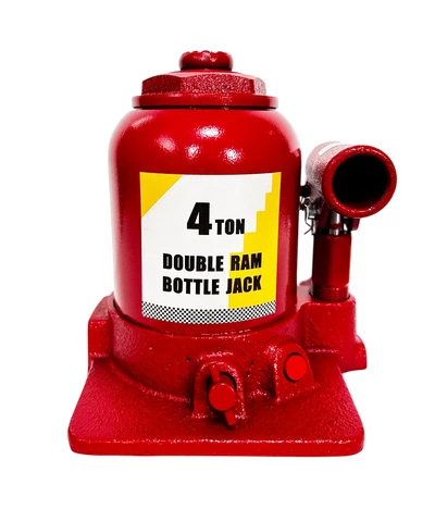Домкрат гідравл. бутил. 4т (150-370мм) двохштоковий