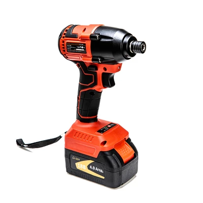 Гвинтокрут&nbsp;ударний&nbsp;акум.&nbsp;(Impact) IS18/320BL, 18В, 320Нм, 0-3000 об/хв, +акум.4Аг, зарядний пристрій