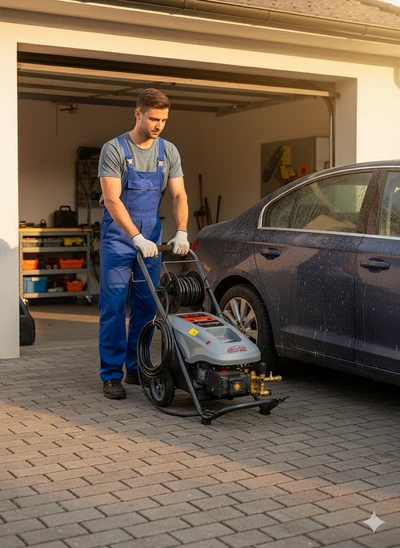 Мийка в/т LT-19ME інд.двигун, тиск - 180бар, прод 11л/хв, шланг 10м, алюм. помпа