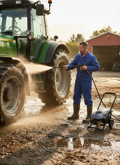 Мийка в/т LT-19ME інд.двигун, тиск - 180бар, прод 11л/хв, шланг 10м, алюм. помпа