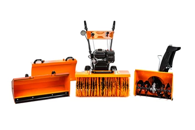 Підмітальна машина бенз. SW800E, 6к.с., ширина щітки 800мм, діаметр 345мм, 5вперед/2назад, електростарт