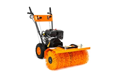 Підмітальна машина бенз. SW800E, 6к.с., ширина щітки 800мм, діаметр 345мм, 5вперед/2назад, електростарт