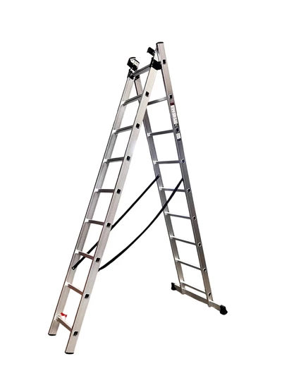 Драбина 3-секц. розкл. 3*9сх. 2,45-5,69м