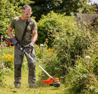 Тріммер акум. GT56/900BL, 56В, ширина косіння 40см, роз`ємна штанга, КАРКАС