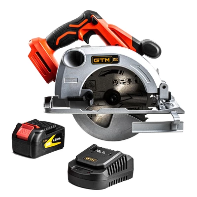 Пила циркулярна акум. CS18/165BL 18В, 165*20мм, 5000об/хв, +акум. 4Аг, зарядний пристрій