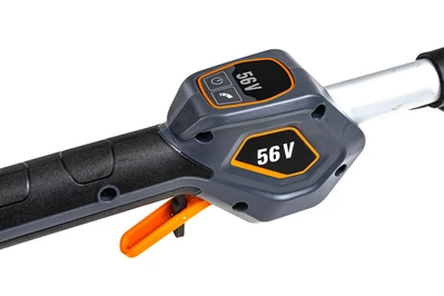 Тріммер акум. GT56/900BL KIT, 56В, ширина косіння 40см, роз`ємна штанга, акум. 2,5А*год + зарядний пристрій