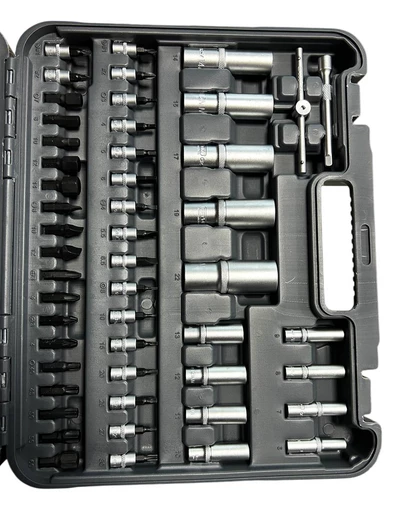 Набір інструменту 108од. 1/2-1/4" 4-32мм пластик. кейс