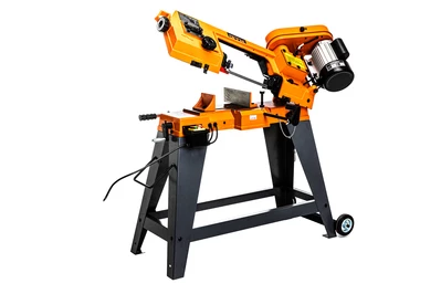 Верстат стрічкопильний GFW 5012 220В 550Вт макс.різ 90/45градус d115/70мм швид.полотна 21-30-44м/хв