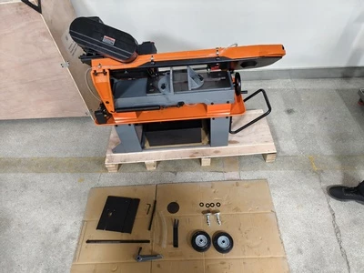 Верстат стрічкопильний GFW 5018 230В 1100Вт макс.різ 90/45градус d180/108мм швид.полотна 35 - 43 - 60 - 100м/хв