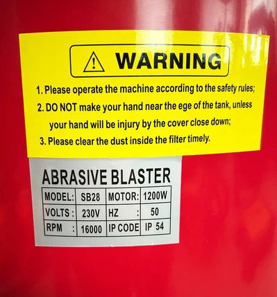 Піскоструйна установка 106л з пилососом 1,2 кВт