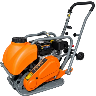 Віброплита GPC60-LC, Loncin G200 6,5к.с., 70кг, розмір плити 510*370, лита плита