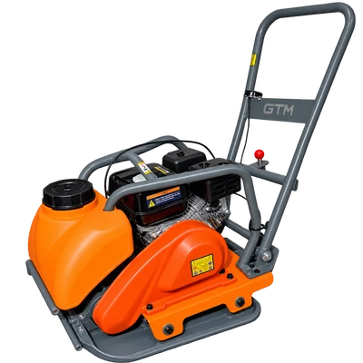 Віброплита GPC90-LC, Loncin G200 6,5к.с., 85кг, розмір плити 520*500, лита плита