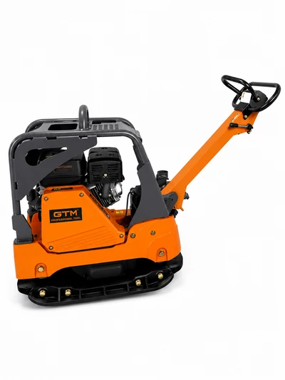 Віброплита GPC400-LCRH, з гідравлічним реверсом,Loncin G390FD 13к.с., 405кг, розмір плити 900*650, лита плита з інтегрованим вібромеханізмом