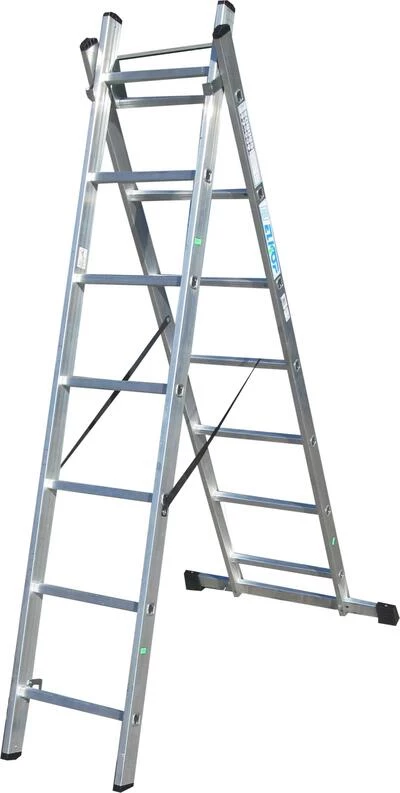 Драбина 2-секц. розкл. 2*7сх. 1,9-3,0м VHR T
