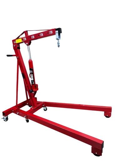 Кран гідравлічний підкатний складний 2т для зняття двигуна