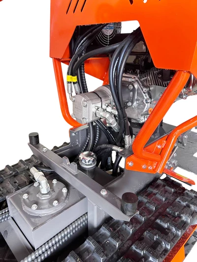 Мініекскаватор гусеничний 1200кг/1,76м гл.копання/дизель 10,2к.с