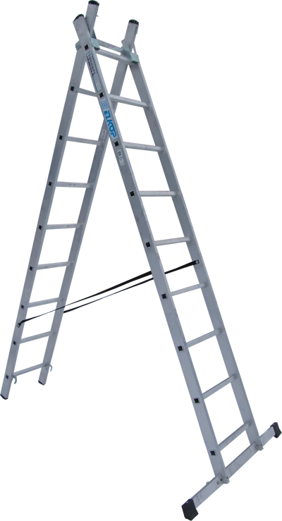 Драбина 2-секц. розкл. 2*9сх. 2,5-4м VHR Т