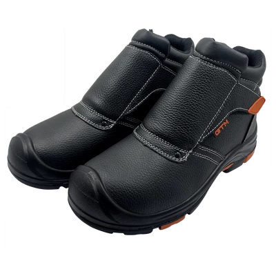 Черевики зварювальника р.40 з мет. носком і каучуковою підошвою SM-072