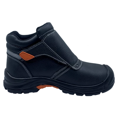 Черевики зварювальника р.42 з мет. носком і каучуковою підошвою SM-072