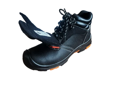 Черевики зварювальника р.45 з мет. носком і каучуковою підошвою SM-072