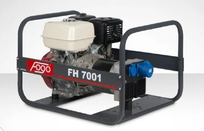 Генераторна установка FH7001 1ф-6,4кВт, двиг.Honda, бак-6,2л, руч.старт