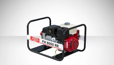 Генераторна установка FM8000RE 3ф-7кВА/1ф-3,5кВт, двиг.Mitsubishi, бак-6,2 л, ел.старт, стаб напруги