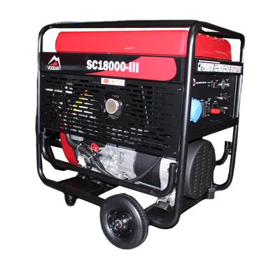 Генераторна установка SC18000-III 1ф 15 кВт, ел.старт, бак-60л, кнопка