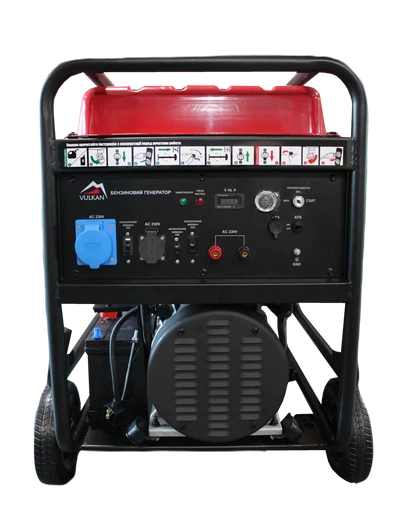 Генераторна установка SC15000-III 1ф 12 кВт, ел.старт, бак-45л, кнопка