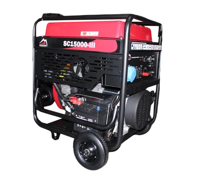 Генераторна установка SC15000-III 1ф 12 кВт, ел.старт, бак-45л, кнопка